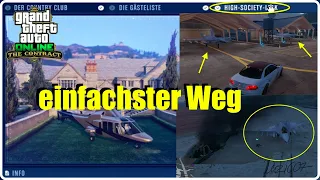 VIP Auftrag High-Society-Leak, MEGA einfach Solo, GTA 5 Online The Contract Dlc