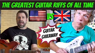 The Greatest Guitar Riffs of All Time: US vs UK