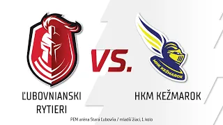 Ľubovnianski Rytieri HC vs. HKM Kežmarok, 1. kolo, 15.9.2022
