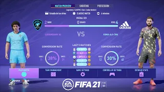 FIFA 21 - Soccer Aid XI Vs Adidas All Stars XI - FULL GAMEPLAY - PS4/HD