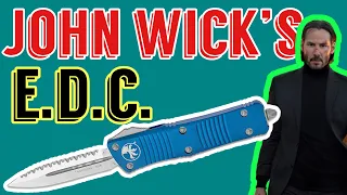 JOHN WICK’S EDC KNIFE!? Microtech Combat Troodon OTF | Self Defense Review