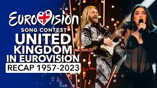 🇬🇧 United Kingdom in Eurovision Song Contest (1957 - 2023 | RECAP)