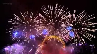 HD London Best New Year's Fireworks 2013 Новогодний Фейерверк Лондон