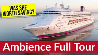 Was Ambience Worth Saving? See for yourself! Full Tour of Ambassador Cruises Flagship!