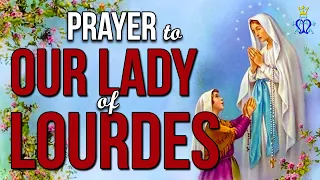 🙏 Prayer to Our Lady of Lourdes - Very Powerful 🙏