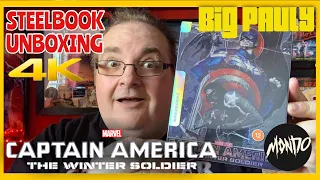 Captain America: The Winter Soldier 4k MONDO Steelbook Unboxing