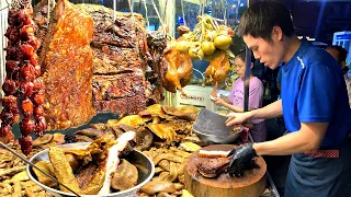 Easy Yummy! Crispy Pork Belly, Braised Pork And Roasted Ducks at Olympic Market