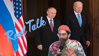 Russia good or bad? | HasanAbi reacts to Biden-Putin Highlights