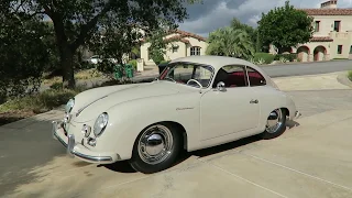 1955 Porsche 356/1500 Super pre-A Continental Reutter Coupe - Sunroof Model - Race Car