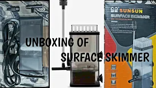 /UNBOXING - SURFACE SKIMMER FOR MY MARINE TANK/ @THRIVE2EXPLORE55