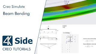 Beam Bending with Creo Simulate | Definition of Surface region