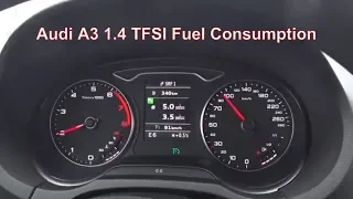 Audi A3 8V 1.4 TFSI 2013 Fuel Consumption Test