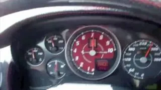 Ferrari Scuderia F430 at maximum speed 315Km/h in Dubai