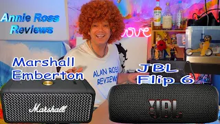 JBL Flip 6 vs Marshall Emberton review - mono or pseudo surround sound? 🤷‍♀️