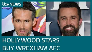 Hollywood takeover at Wrexham football club | ITV News