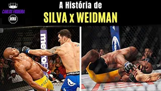 A História de Anderson Silva x Chris Weidman