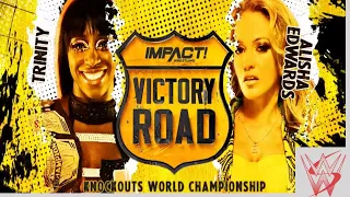 Impact Wrestling Trinity vs. Alisha Edwards!!