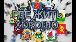 Топ 10 городов России по уровню жизни населения. Кому на Руси жить хорошо.