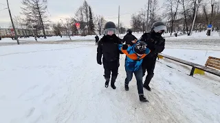 Разгон и задержания оппозиции в Екатеринбурге