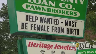 Pawn Shop Sign: Joke Or Trans Slam?