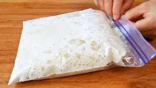 Incredible! If you have a bag at home, try this easiest and most delicious recipe