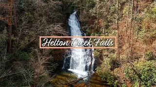 Helton Creek Falls, Georgia Drone Video