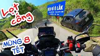 Quảng Ngãi - Ngày 3A - Đèo Violak mùng 8 Tết quá nguy hiểm ?! Quảng Ngãi đi Măng Đen - 130 Km