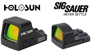 Holosun HS507K X2 VS Sig Sauer Romeo Zero