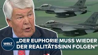 KAMPFJETS FÜR KIEW: "Das muss jetzt alles anlaufen" – Ex-General dämpft Freude über F-16-Lieferung