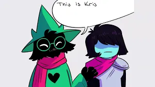 How to introduce your best friend to people - Deltarune Comic Dub