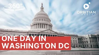 One Day in Washington DC Trailer - VR/360° guided city tour (8K resolution)