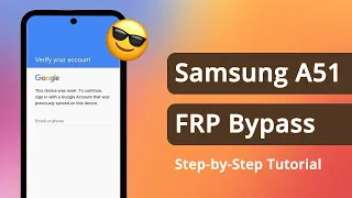 Samsung A51 FRP Bypass 2023 | Android 11/12/13 | NEW METHOD