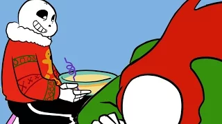 Christmas Party AU Part 12 (The One Where They Learn of Fell!Sans' Cruel Fate) (Undertale Comic Dub)