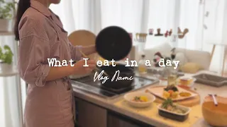 [A Day's Meal] What I ate Japanese living alone on a day when I wanted a healthy meal VLOG