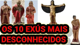 OS 10 EXÚS MAIS DESCONHECIDOS DA ESPIRITUALIDADE [INÉDITO]