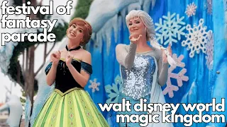 Festival of Fantasy Parade 2023 | Walt Disney World Magic Kingdom | Cute Character Interactions!