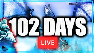 Can I Survive 100 Days in Hardcore Survival Mode? - Perfectly Balanced Skyrim Challenge #live