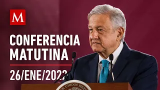 Conferencia matutina de AMLO, 26 de enero de 2022