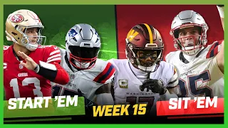 Week 15 Start 'Em, Sit 'Em: Lineup Help For The Fantasy Playoffs!