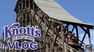 A Day at California's BEST Theme Park! Knott's Berry Farm Vlog October 2022