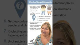 8 Warning Signs of Dementia Series #8