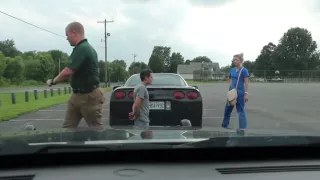 cop sets up wedding proposal