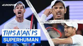 The Magical Andy Murray 🪄 Top Five Moments from the 2023 Australian Open! | Eurosport Tennis