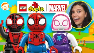 Fun With Spidey and Friends | Educational Games for Toddlers | LEGO Duplo Marvel