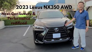 The New Lexus NX350 Next Gen Luxury & Power Redifined