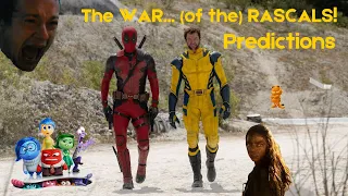 2024 Summer Movie Box Office Predictions: The WAR... (of the) RASCALS!