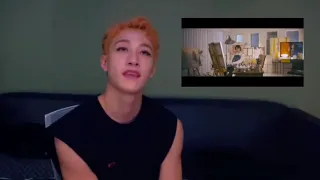 Bangchan's reaction, in Hyunjin part on Mixtape: OH appeared🥺 I'm cry a lot😭😭😭