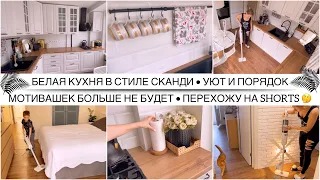 Белая кухня в стиле Сканди / Уборка как медитация / Не будет длинных влогов / Стульчик от МФ Кузя