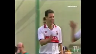 Fiorentina-Milan 3-7  1992-93  90° Minuto con doppiette di Massaro Gullit e Van Basten