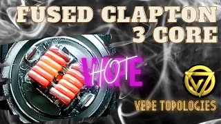 TUTORIAL FUSED CLAPTON COIL 3CORE | INDONESIAN